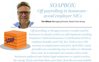 Off-Payrolling in Homecare